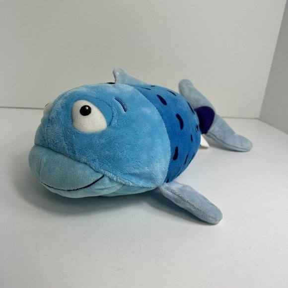 Kohl’s Cares Plush Pout Pout Fish Stuffed Animal 12” Blue Ocean Sea Life 2008 - Picture 2 of 12
